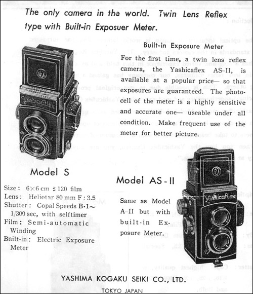 Yashica CS-201 Auto Instruction Manual